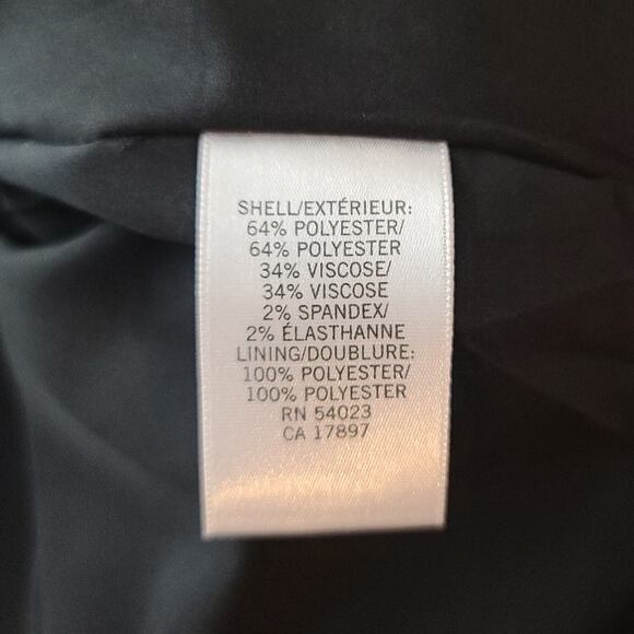 Banana Republic black career pencil skirt - 8 - Picture 4 of 4